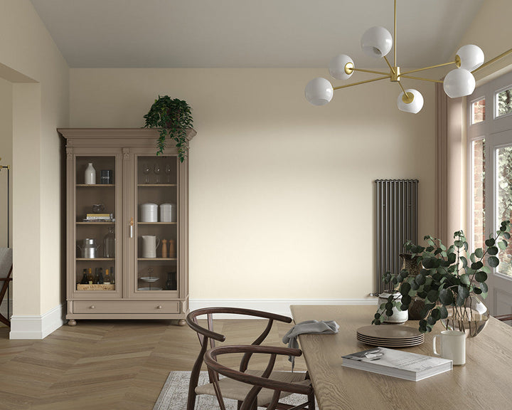 Dulux Heritage Fresh Flour Paint in Dining Room