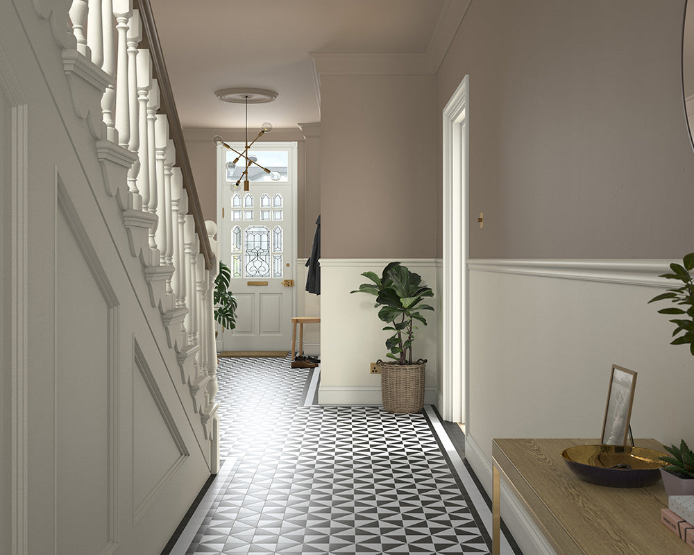 Dulux Heritage Fresh Flour Paint in Hallway