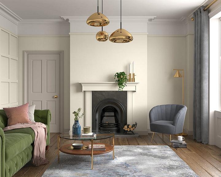 Dulux Heritage Fresh Flour Paint in Living Room