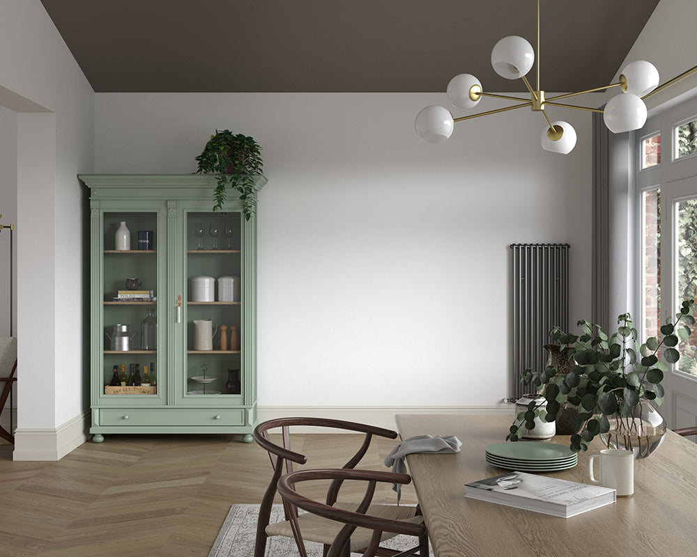 Dulux Heritage Marble White Paint in Dining Room