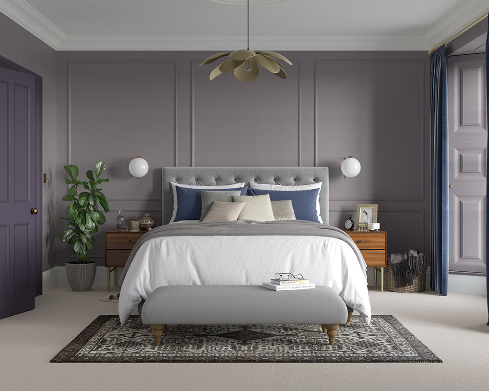 Dulux Heritage Mauve Mist Bedroom
