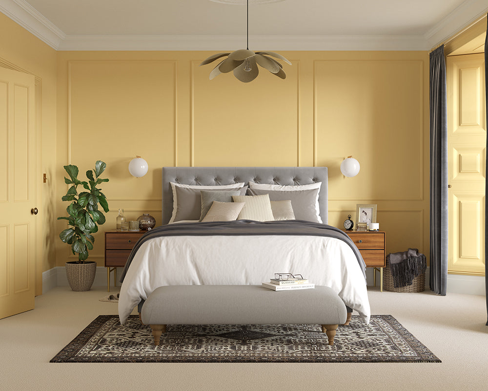 Dulux Heritage Pale Cream Bedroom