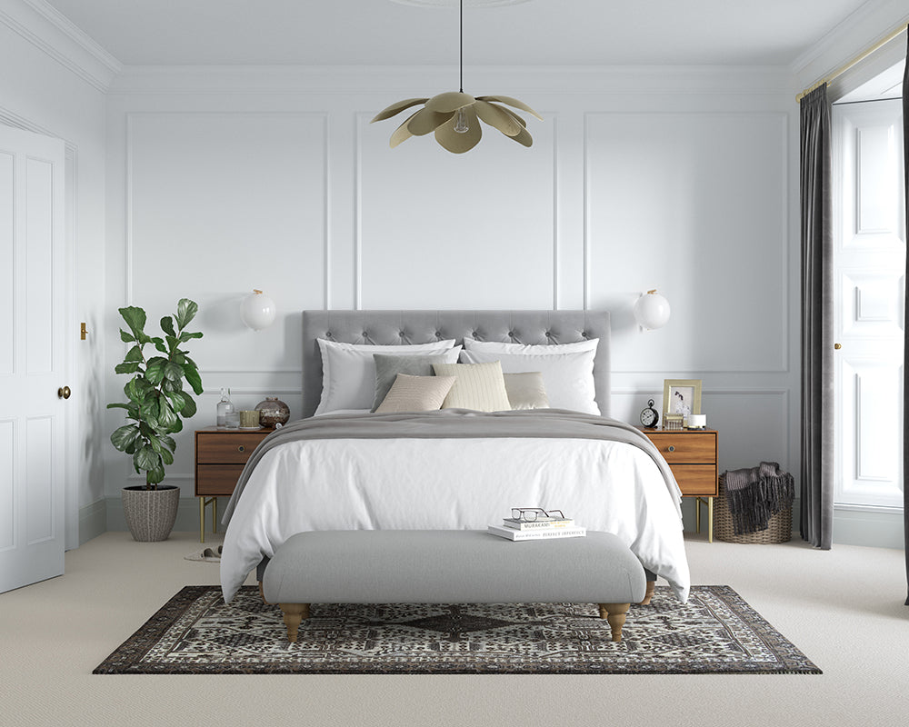 Dulux Heritage Swedish White Bedroom