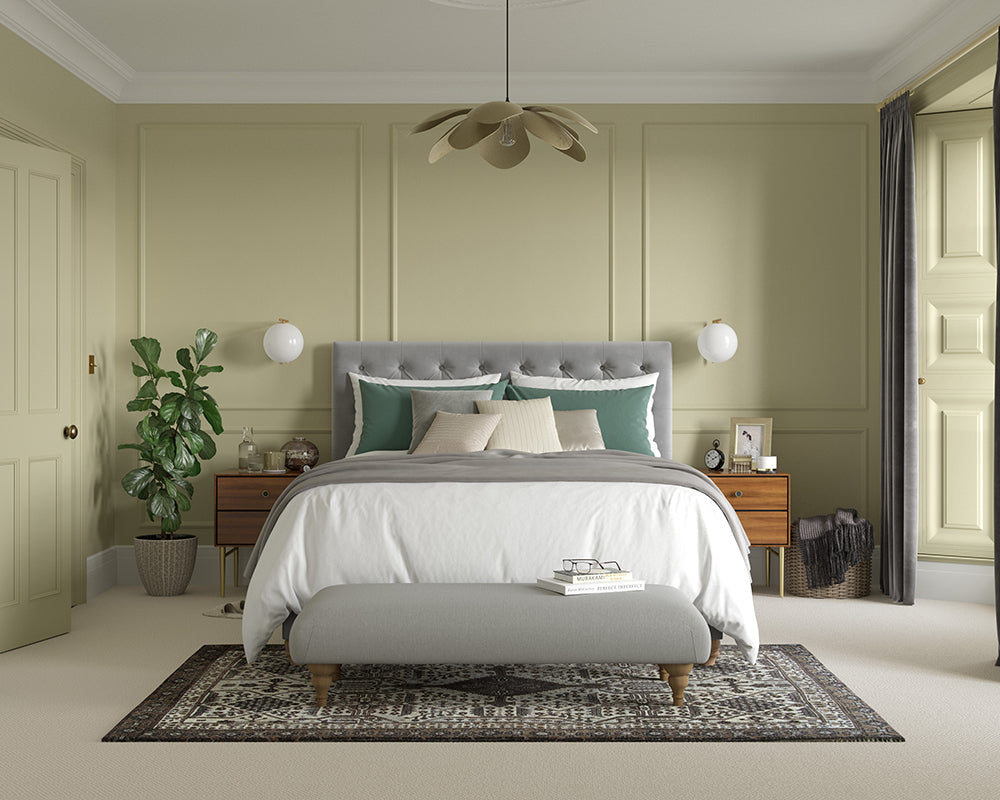 Dulux Heritage Veranda Green Bedroom