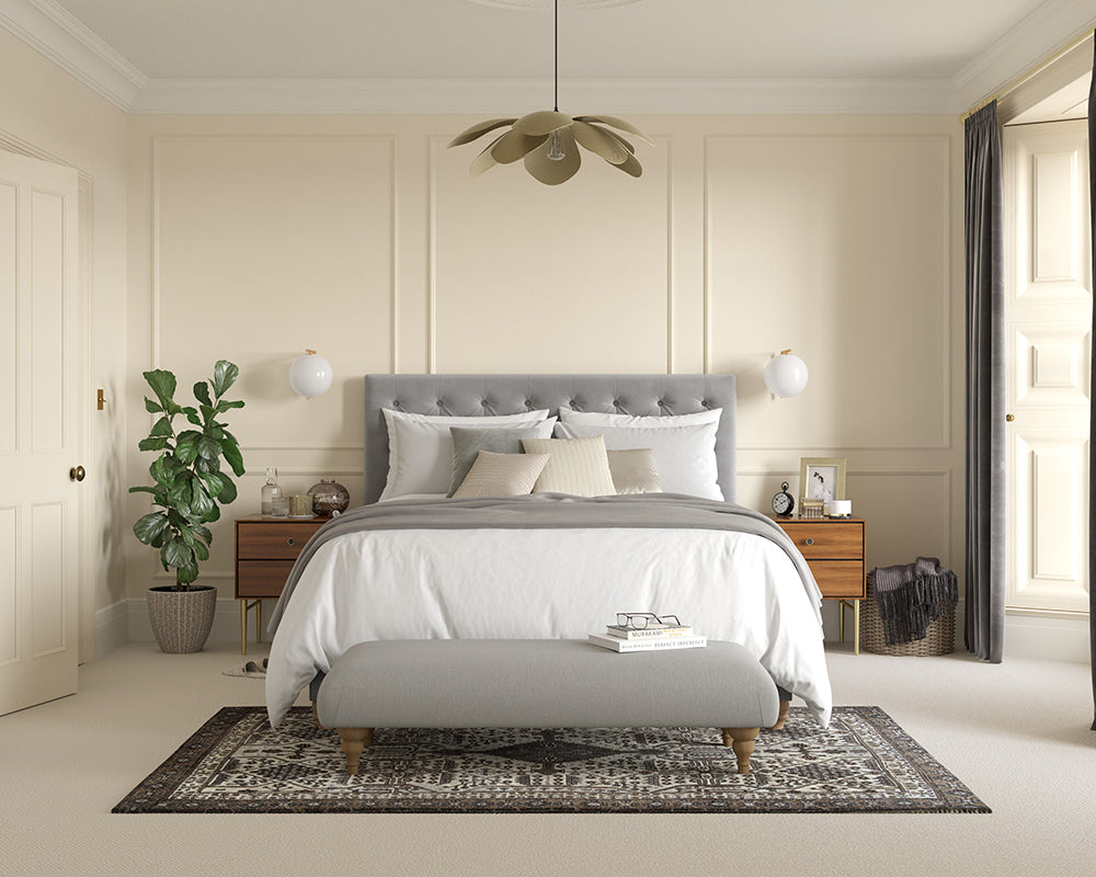 Dulux Heritage Voile White Bedroom