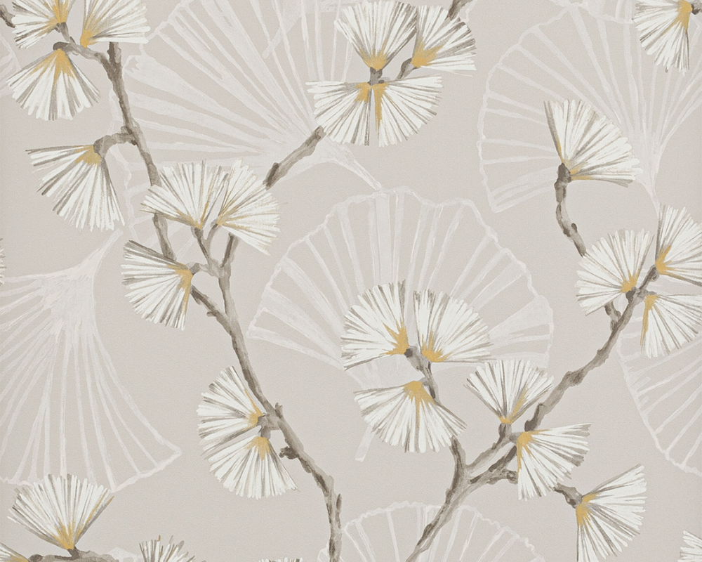 Jane Churchill Snow Flower Wallpaper