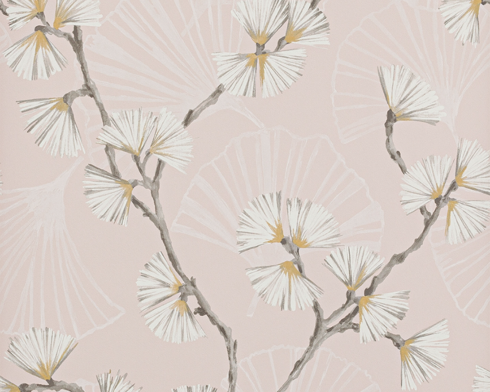 Jane Churchill Snow Flower Wallpaper