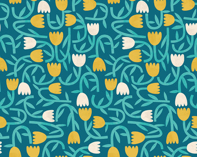 OHPOPSI Tiny Tulip Wallpaper