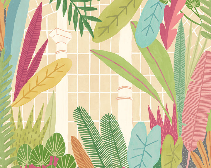 OHPOPSI Glasshouse Wallpaper