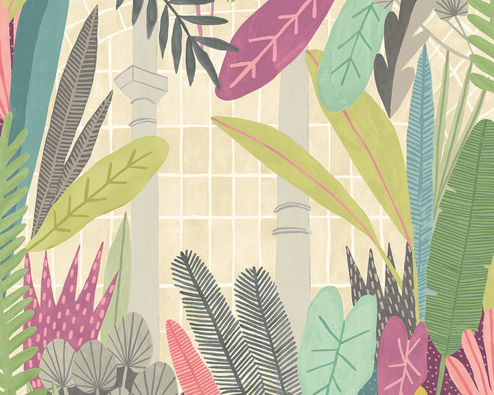 OHPOPSI Glasshouse Wallpaper