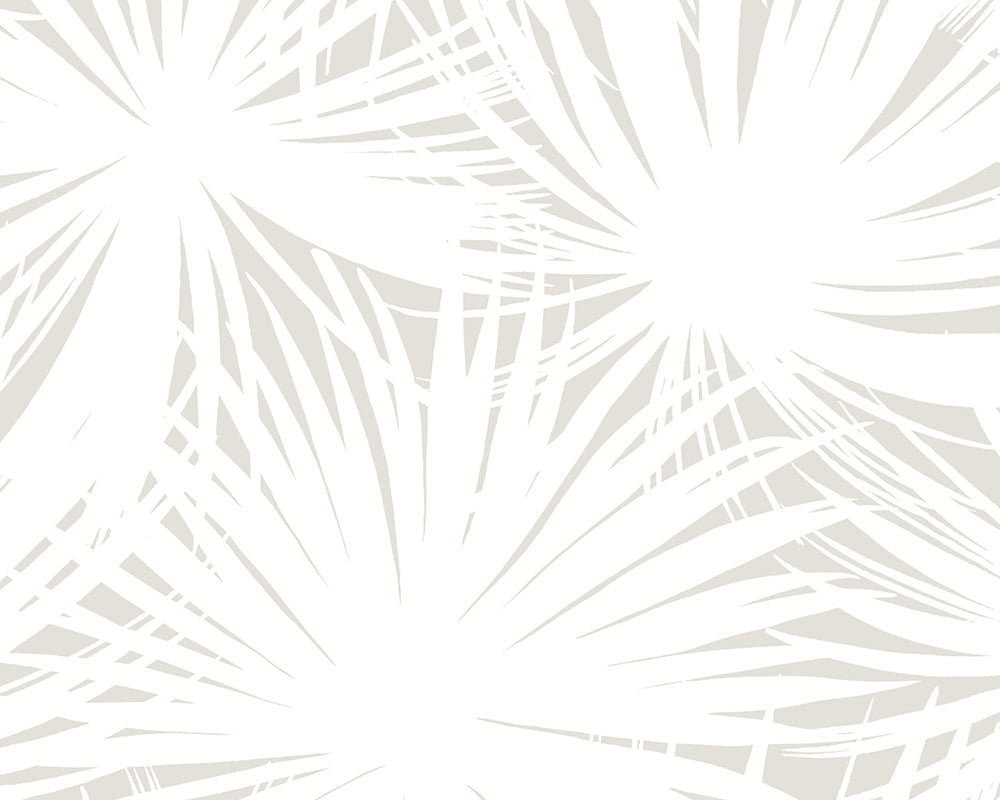 OHPOPSI Palm Silhouette Wallpaper in a bedroom