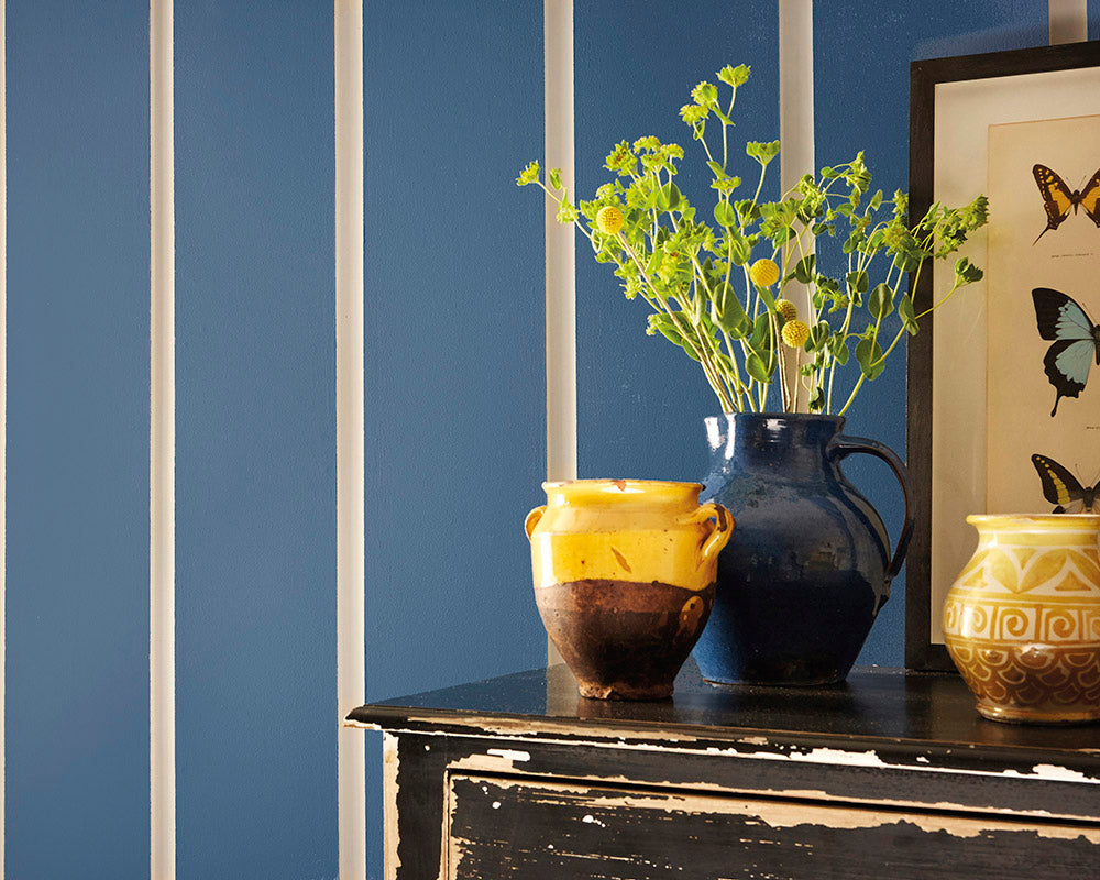 Sanderson Cadet Blue Paint on walls