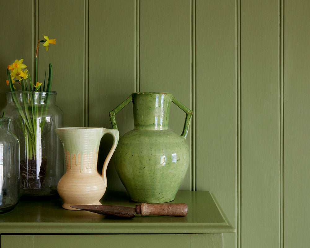 Sanderson Canopy Green Paint in Room