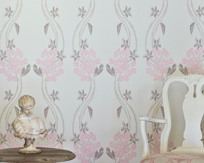 Barneby Gates Autumn Berry in Vintage Pink Wallpaper BG1100202