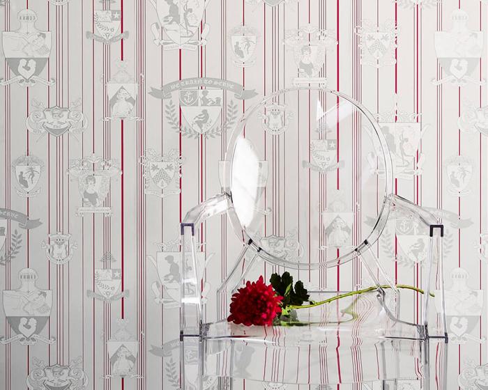 Barneby Gates Carpe Noctem in Hot Pink Wallpaper BG0100201