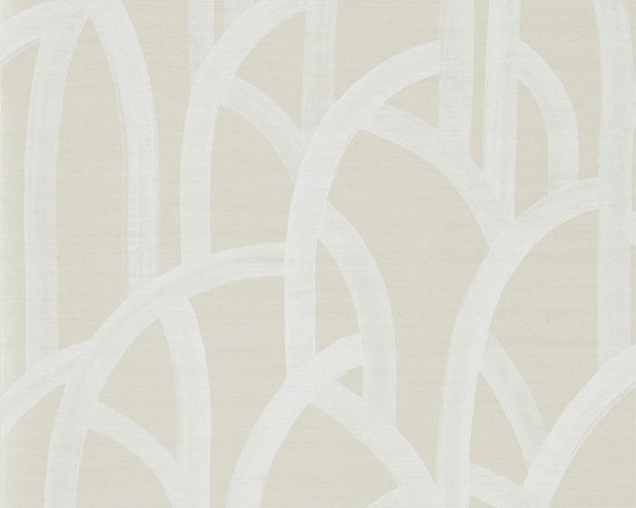 Harlequin Meso Wallpaper in Champagne