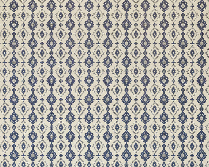 Barneby Gates Kilim Wallpaper in Navy
