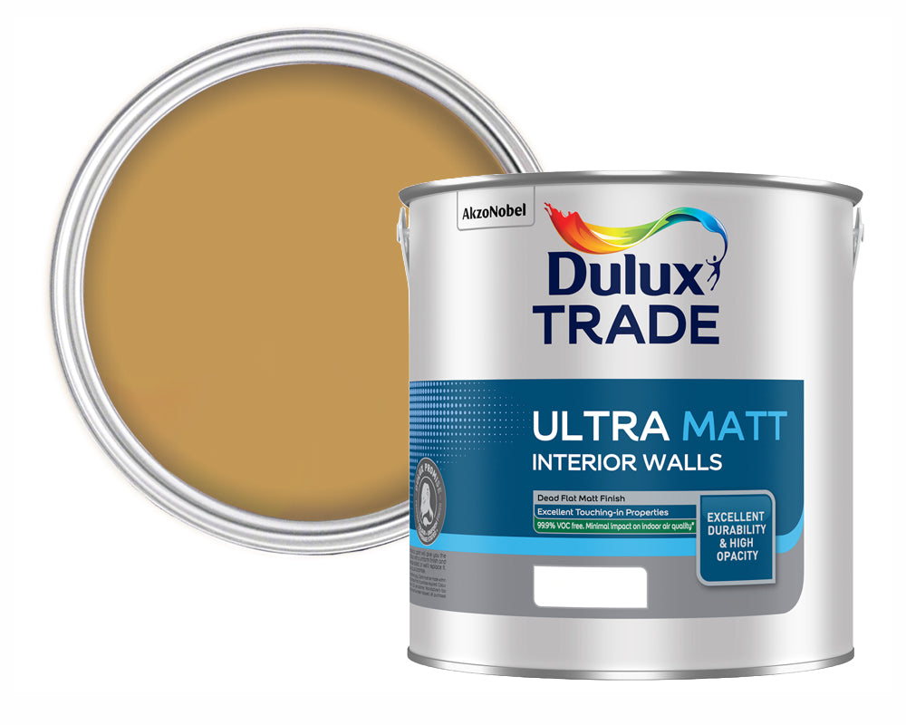 Dulux Heritage Brushed Gold Paint