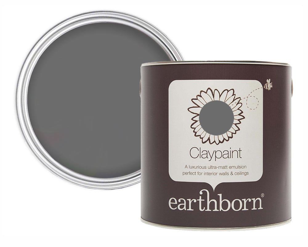 Earthborn Mr Mole paint can with open lid on a white background