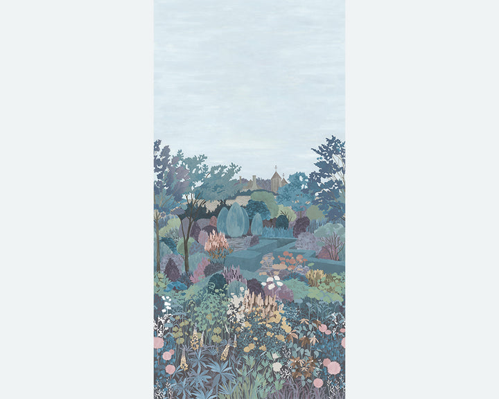 Little Greene Castle Garden Mural Wallpaper