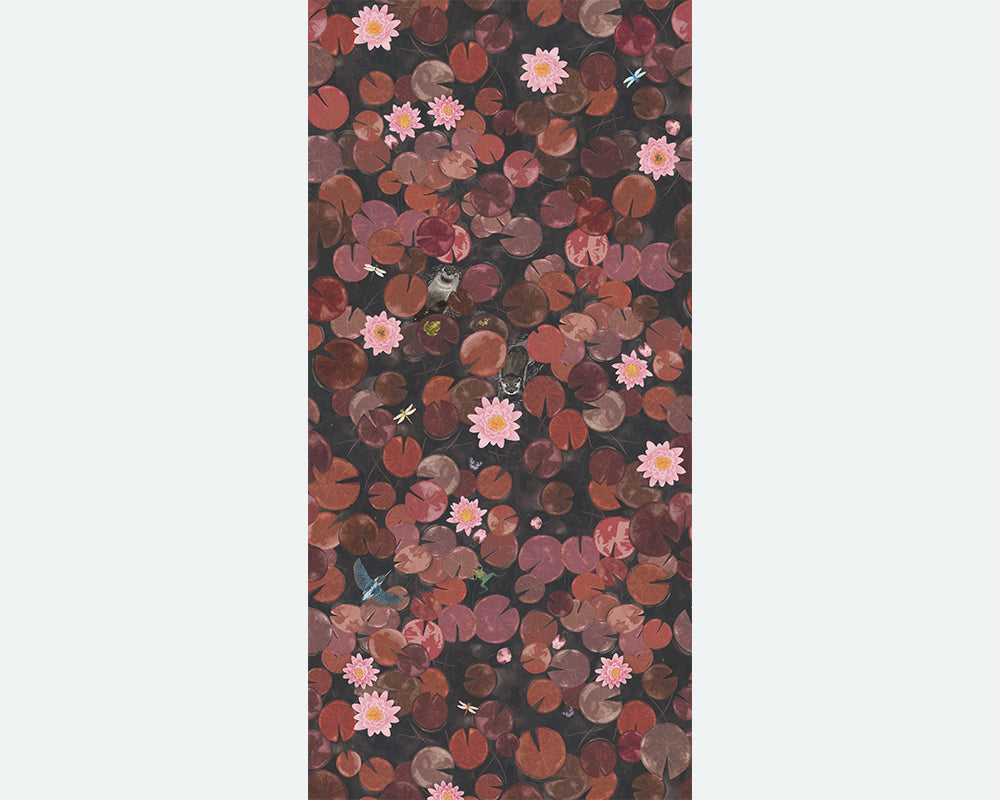 Little Greene Lily Pads Mural Wallpaper