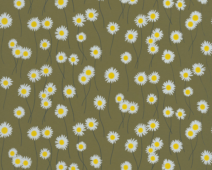 Little Greene Moon Daisies Wallpaper