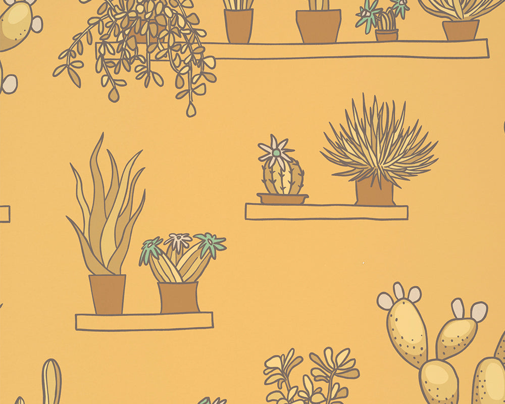Little Greene Mr Straw's Greenhouse Wallpaper