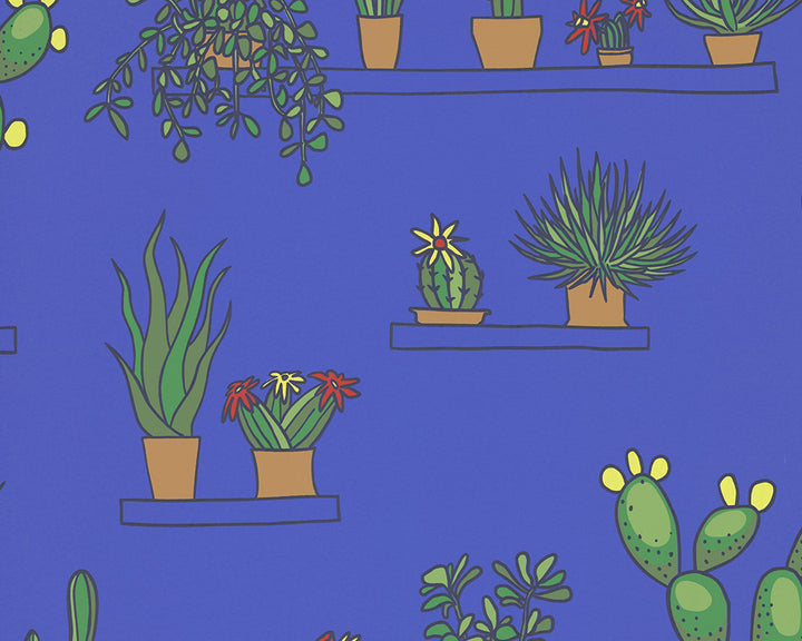 Little Greene Mr Straw's Greenhouse Wallpaper