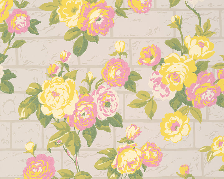 Little Greene Rose Garden Wallpaper