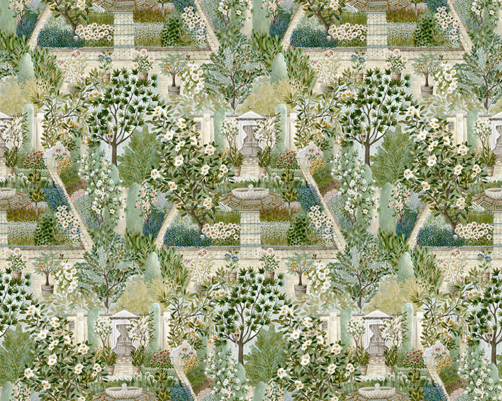Sanderson Carpet Garden Mural Wallpaper