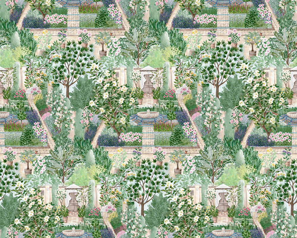 Sanderson Carpet Garden Mural Wallpaper