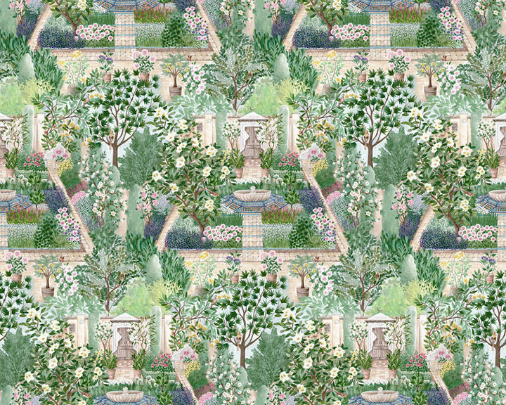Sanderson Carpet Garden Mural Wallpaper