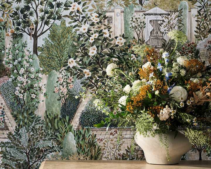 Sanderson Carpet Garden Mural Wallpaper