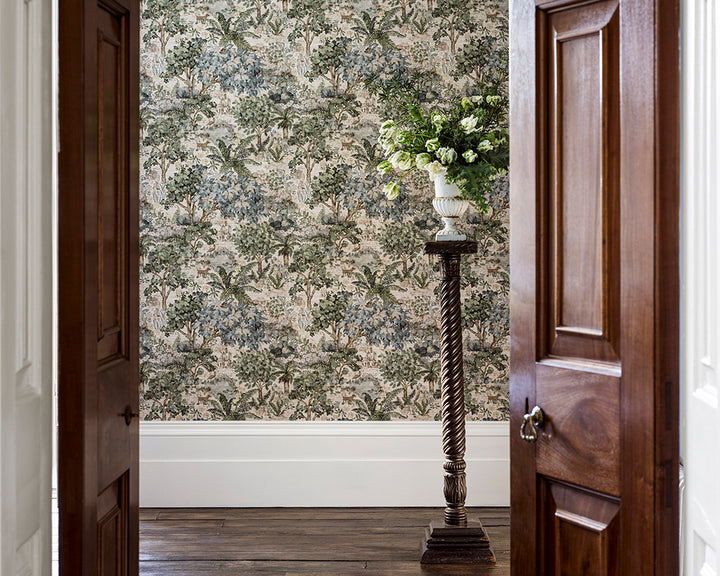Sanderson The Stumpery Wallpaper