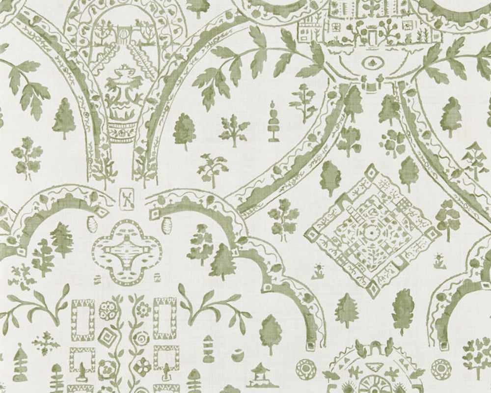 Sanderson Topiary View Wallpaper