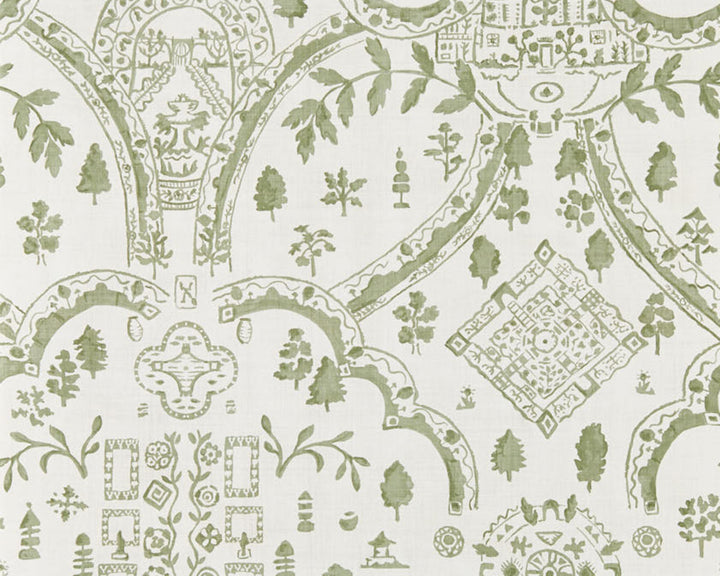 Sanderson Topiary View Wallpaper