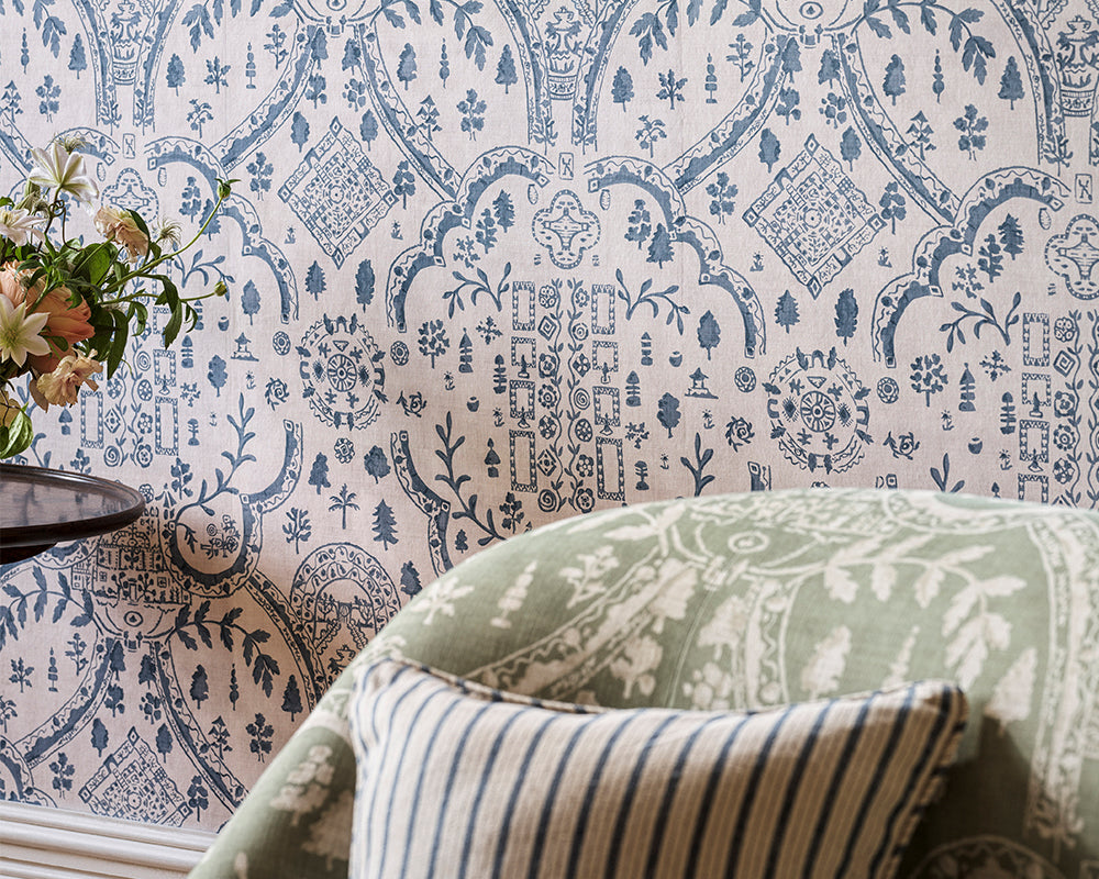 Sanderson Topiary View Wallpaper