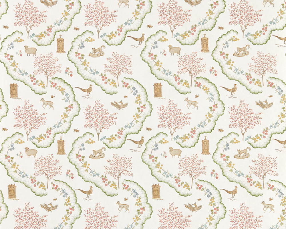 Sanderson Wildflower Meadow Wallpaper