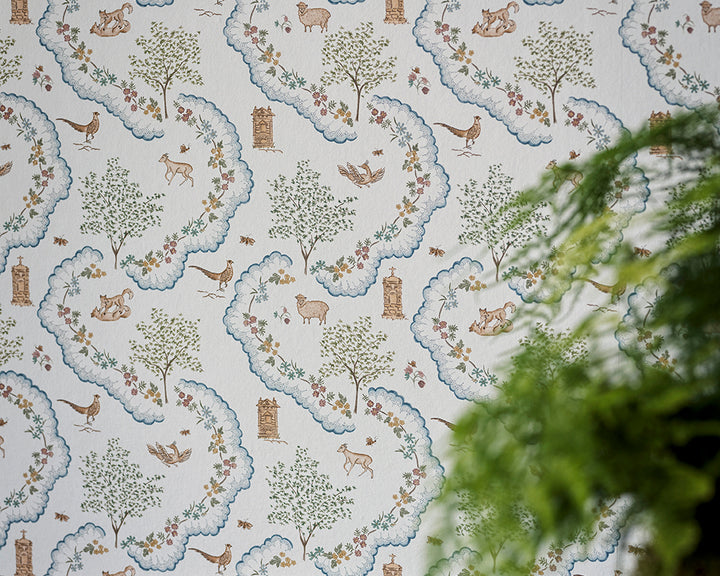 Sanderson Wildflower Meadow Wallpaper