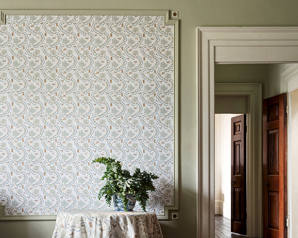 Sanderson Wildflower Meadow Wallpaper