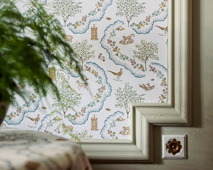 Sanderson Wildflower Meadow Wallpaper