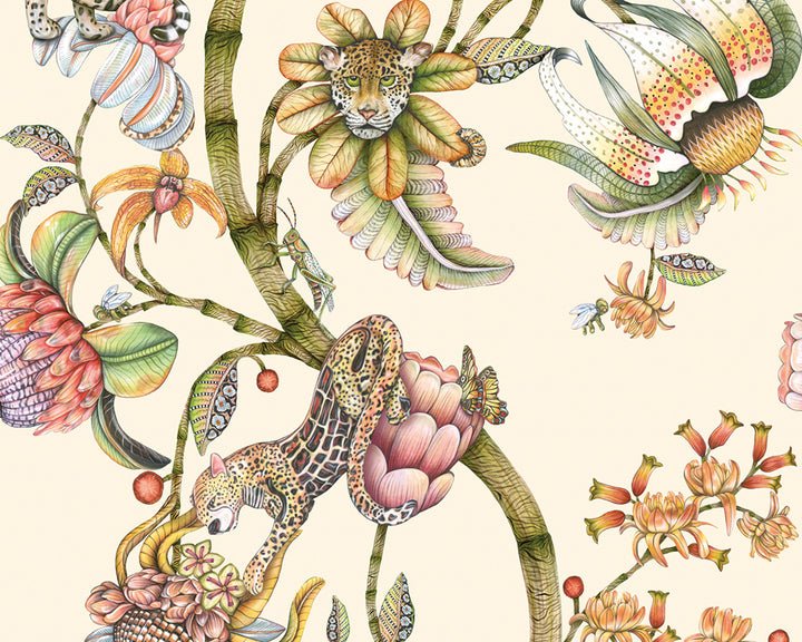 Cole & Son Protea Panthera Wallpaper