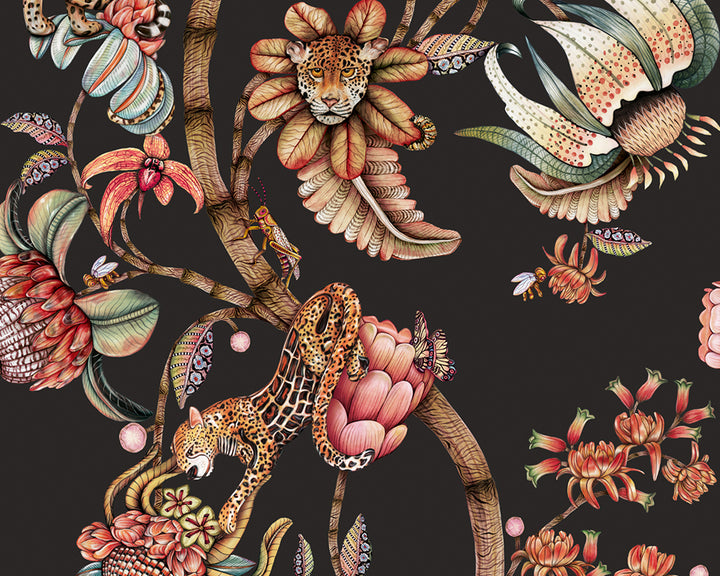 Cole & Son Protea Panthera Wallpaper