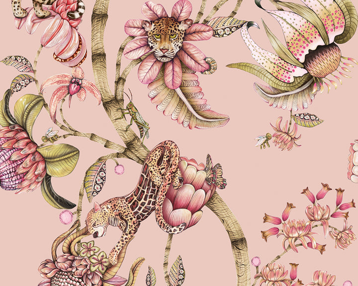Cole & Son Protea Panthera Wallpaper