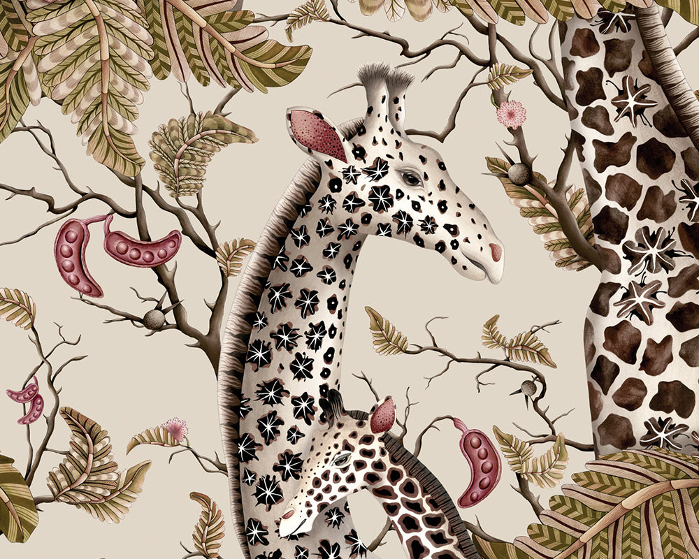 Cole & Son Royal Giraffe Wallpaper