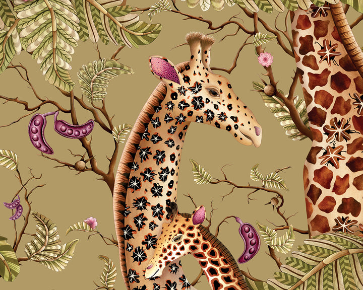 Cole & Son Royal Giraffe Wallpaper