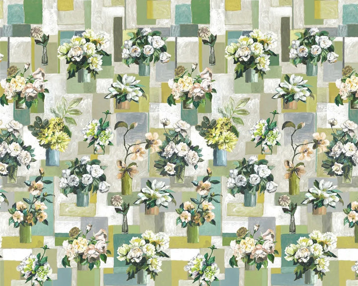 Designers Guild Celadon Vase Wallpaper