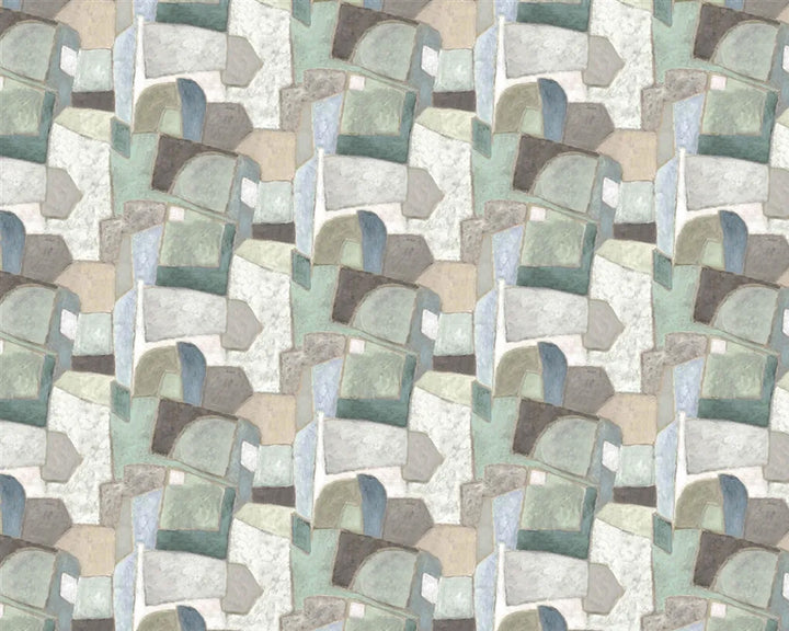 Designers Guild Clay Collage Wallpaper Ecru