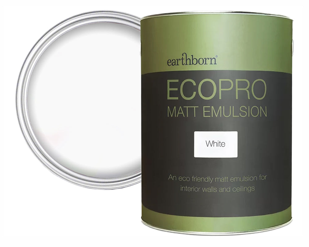 Earthborn ECOPRO Matt Emulsion in White