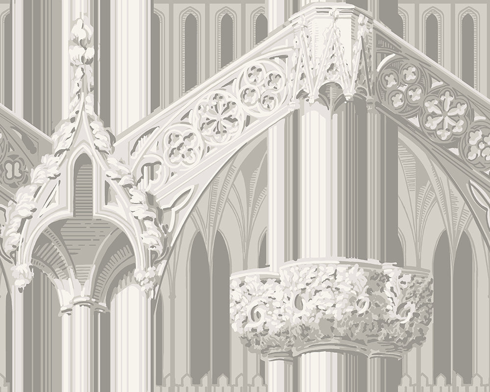 Farrow & Ball Gothic Wallpaper